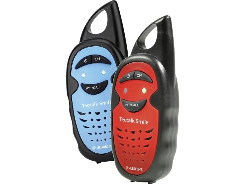 Albrecht Tectalk Smile Kinder Funkgerät, Bærbar, Ekstern, AAA, Batteri, 446,00625 Mhz