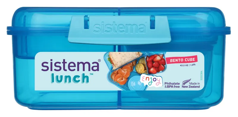 Sistema Matlåda - 1,25 L - Bentokub - Blå