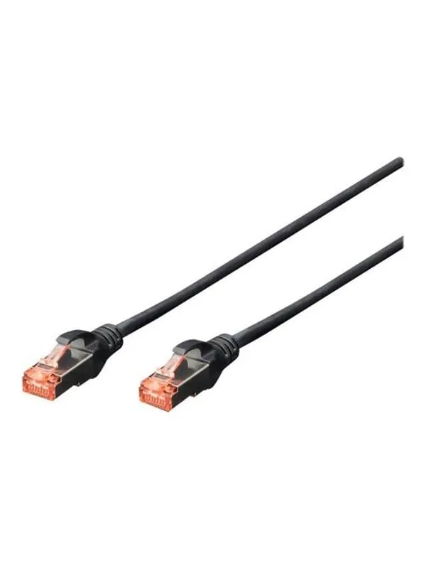 DIGITUS Professional patch cable - 5 m - black - Svart - 5m (#2196)