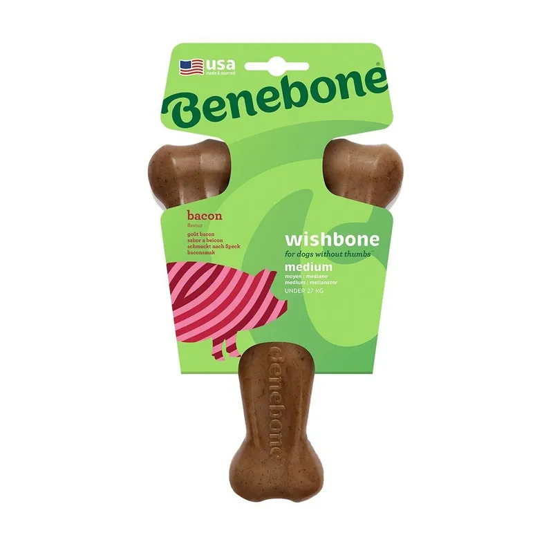 Benebone benebone wishbone bacon 18 cm
