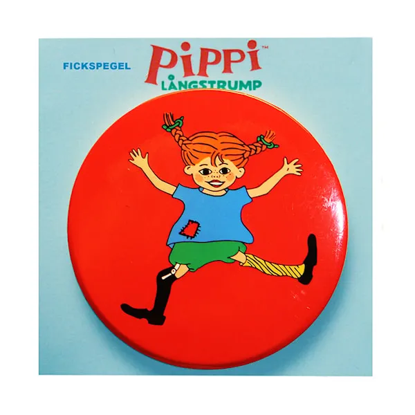Fickspegel Pippi Långstrump Astrid Lindgren