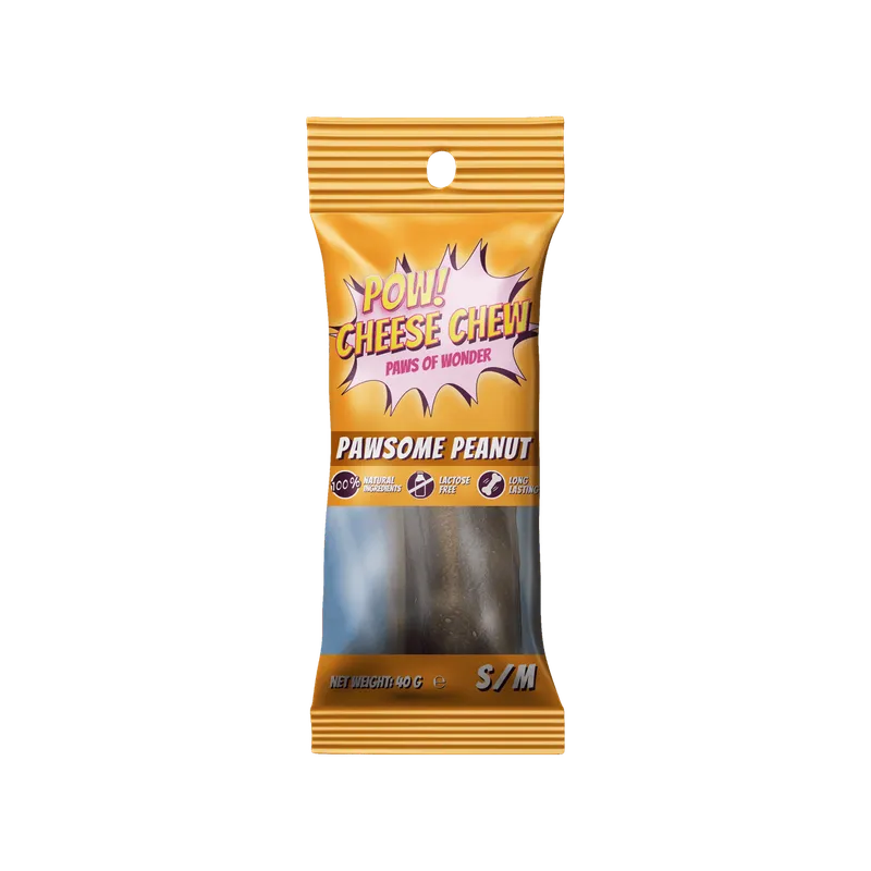 Cheese Chew Peanut tuggrulle till Hund - S/M