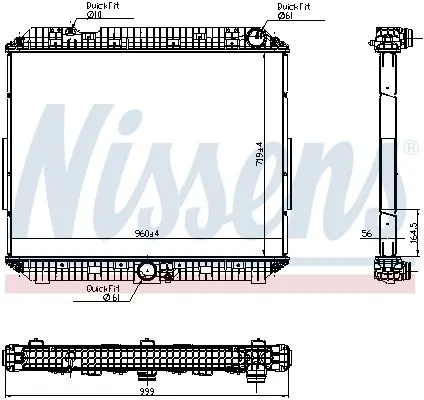 Kylare NISSENS 6270020
