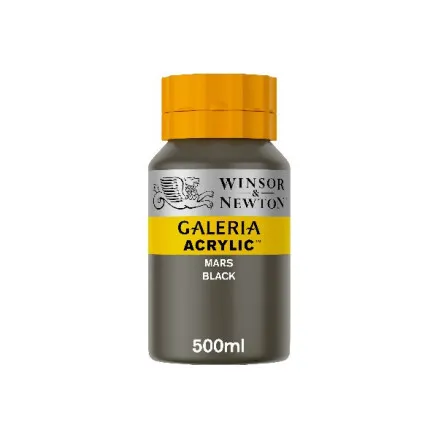Akrylfärg Galeria 500ml svart