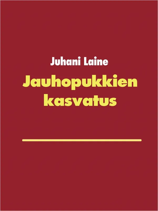 Jauhopukkien kasvatus, E-bok