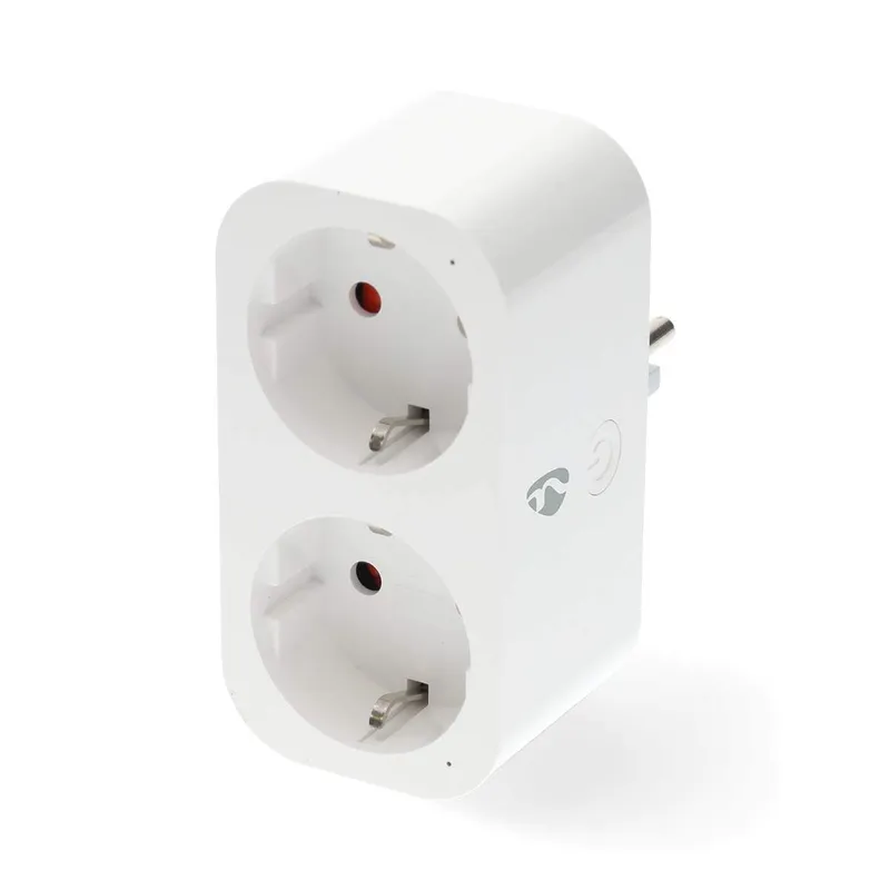 SmartLife Smart Plug | Wi-Fi | IP21 | Strömmätare | 3680 W | Type F (CEE 7/7) | 0 - 55 °C | Android™ / IOS | Vit | 1 st.