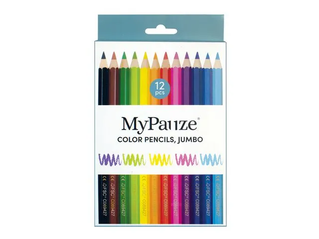 Färgpennor 12-pack Breda MyPauze