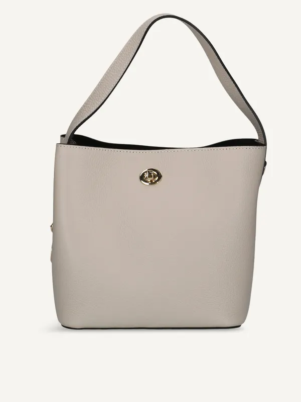 CAPRICE Satchel, beige, made of Leather, Size 1