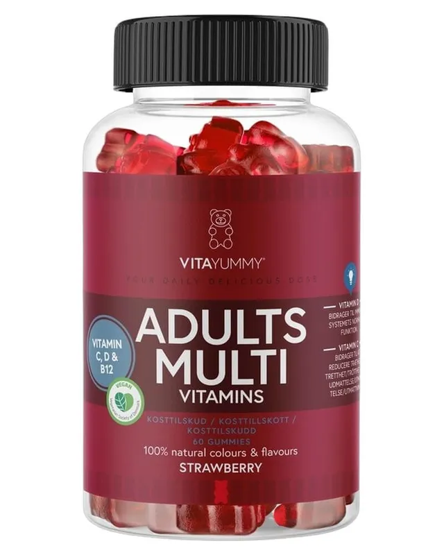 VitaYummy Adults Multivitamins Strawberry 60 gummies