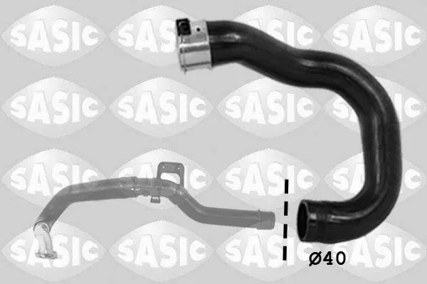 Laddluftslang SASIC 3336165