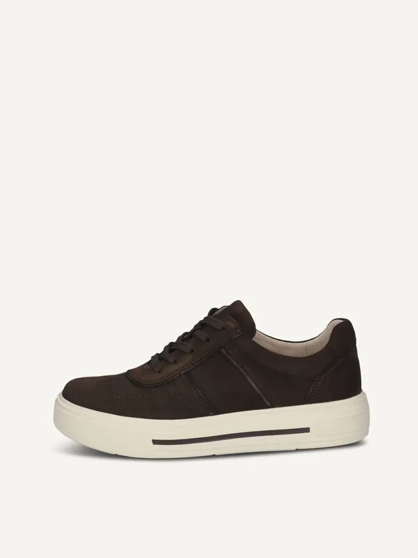 CAPRICE Sneaker, brown, made of Leather, Size 36 (#6838)