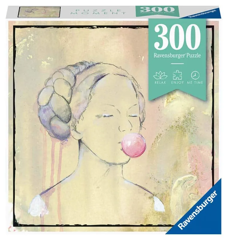 Ravensburger Pussel - Moment: Tuggummi-damen 300 bitar