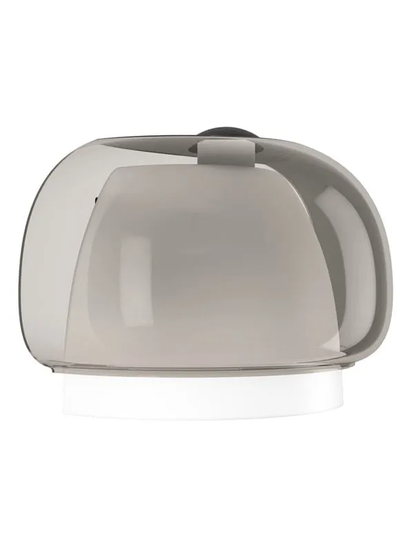 Eglo Belomontejo Vägg B220 G9 Svart/Vit/Transp.