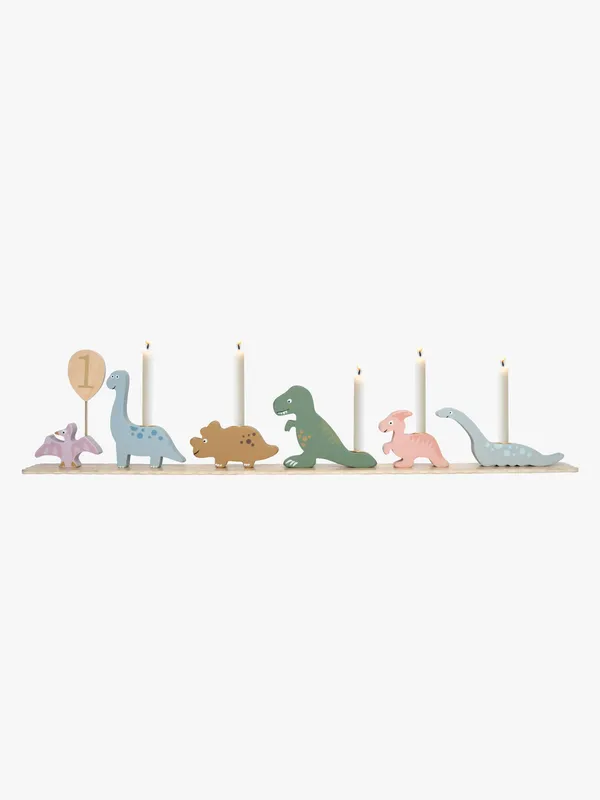 Jabadabado födelsedagståg ljusstake, dinosaurie