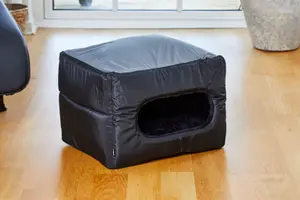Dogman Buddy 2 i 1 bädd Svart