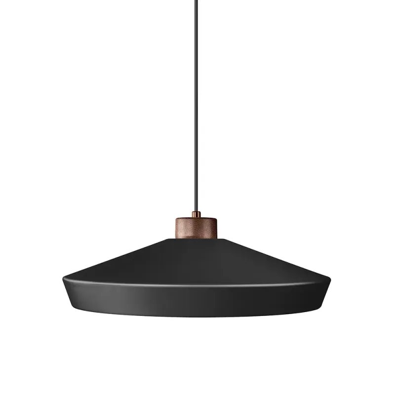 Edge Taklampa Large Svart - Herstal - Matsal - Metall