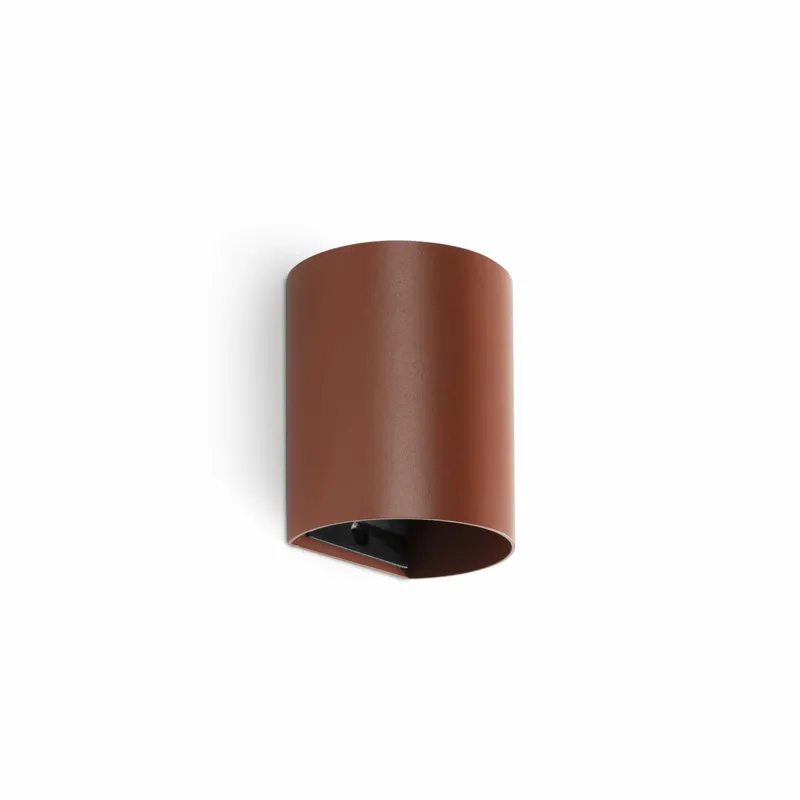 Faro Barcelona – Sole 10cm – Vägglampa – Terracotta