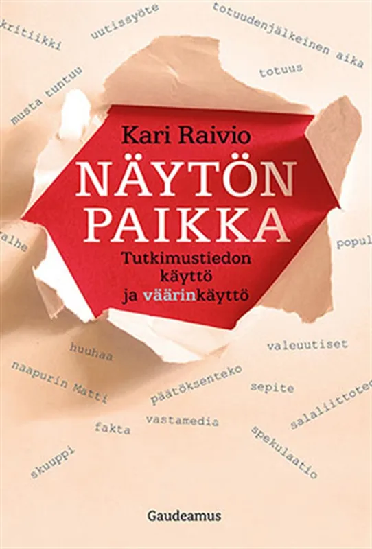 Näytön paikka, E-bok