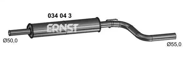 Mittenljuddämpare VEGAZ OS-770