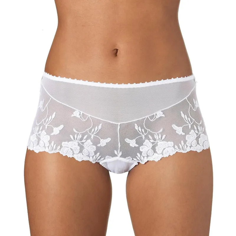 Aubade Fleur de Pommier trosor GA70 (Storlek 40, Vit)