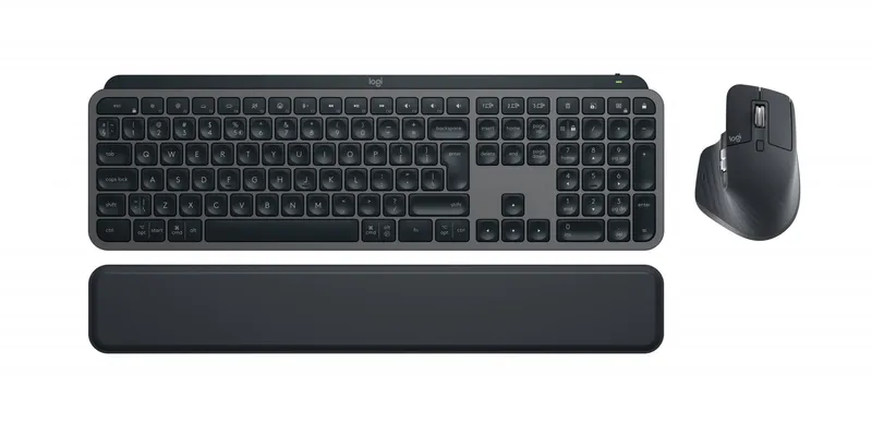 Logitech MX Keys S Combo Graphite (US) – Tangentbord – Engelska (US) – Grå