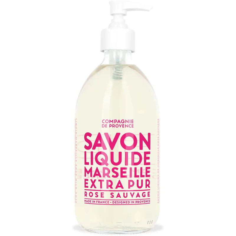 Compagnie de Provence Compagnie De Provence Liquid Marseille Soap Wild Rose 495 ml