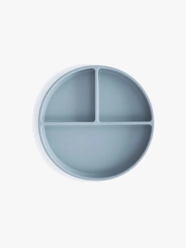 Mushie Tallrik, Blue