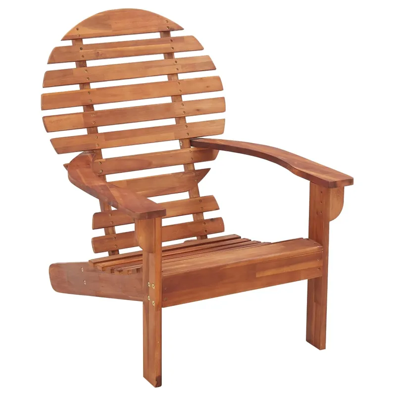 Adirondackstol Solid Akaciaträ