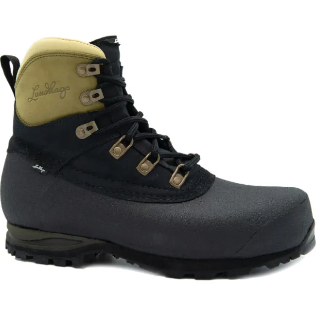 Lundhags Men's Padje Light Trekking Boot Mid Black/olive (#2993)