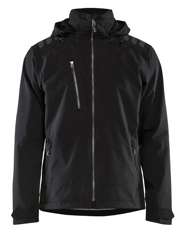 SOFTSHELLJACKA 4749 2513 SVART M | Beijerbygg Byggmaterial