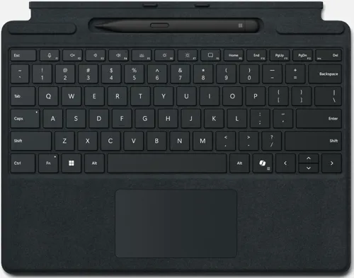 Microsoft MS Srfc Pro KB w/ Slim Pen CM SC DA/FI - Tangentbord - Nordisk - Svart