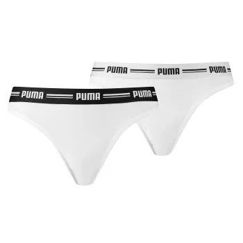 Puma Trosor 2P Iconic Solid String Vit X-Small Dam