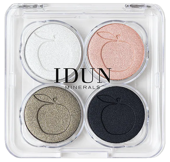 IDUN Minerals eyeshadow palette Vitsippa 4 g