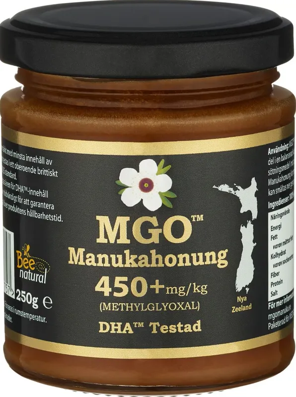 MGO Manukahonung 250 g, 450+