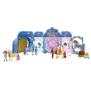 Unicorn Academy Stable Playset (Stall och Fontän)