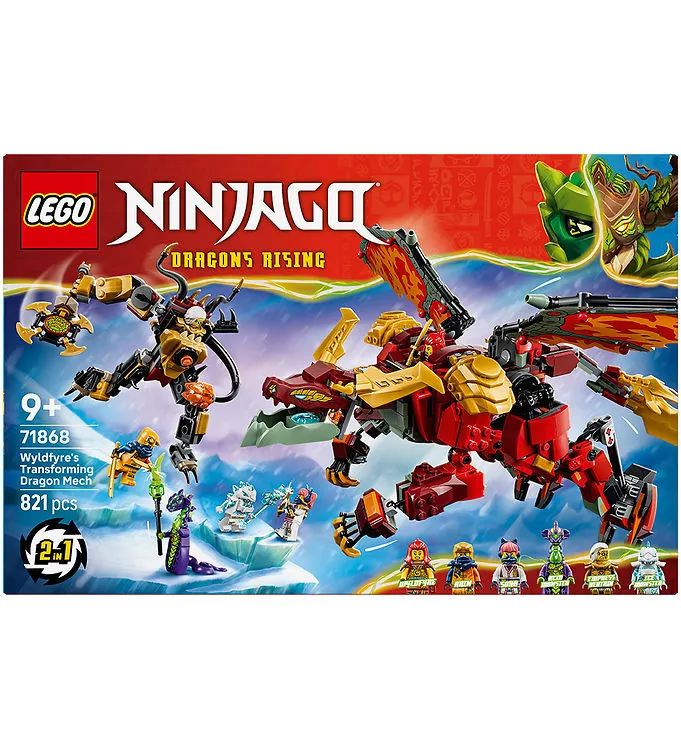 Wyldfyres omvandlingsbara robotdrake LEGO® NINJAGO® (71868)