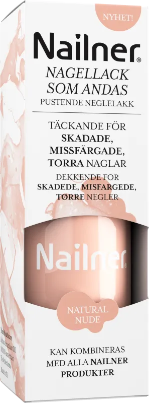 Nailner Breathable Nail Polish Nude 8 ml
