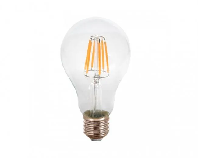E27, 8W, LED Glödlampa, Klot, Varmvit, A60