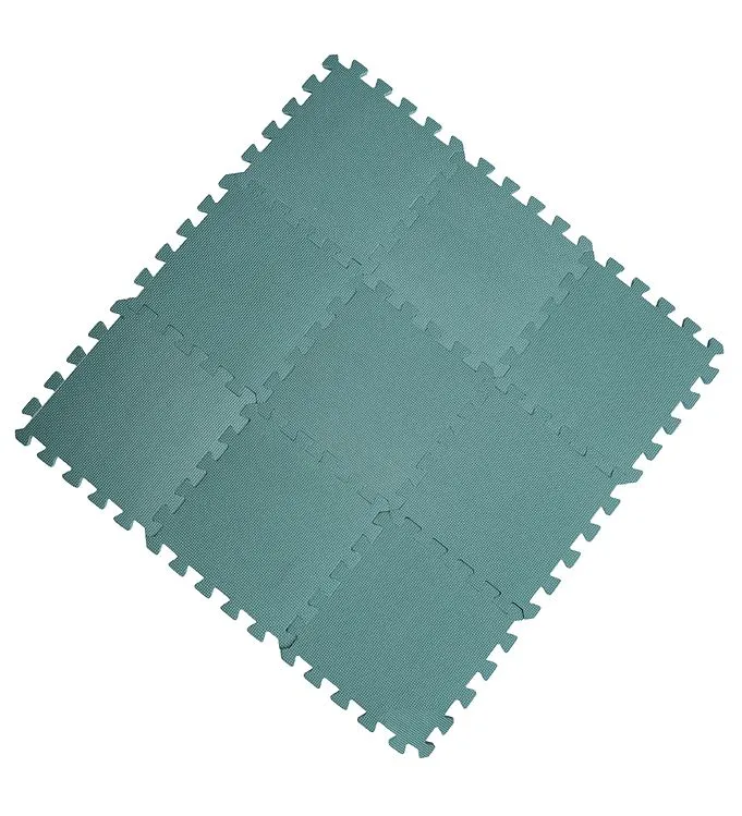 BabyDan Lekgolv – 90×90 – Grön