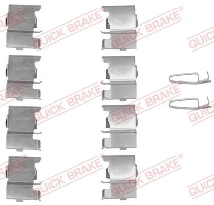 Monteringssats, bromsbelägg QUICK BRAKE 109-1775