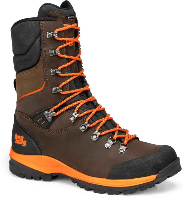 Hanwag Men’s Kalixfors SF Extra GORE-TEX Brown/Orange (#3525)