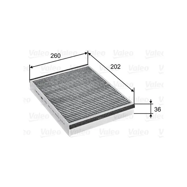 Kupéfilter VALEO 715757