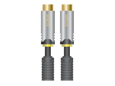 Sinox HD Premium – Antennkabel – 5 m – skärmad – 90° vridbar kontakt