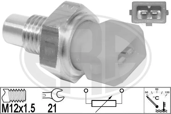 Sensor, kylvätsketemperatur - P1434277 - vw kaefer - OE 113 906 161