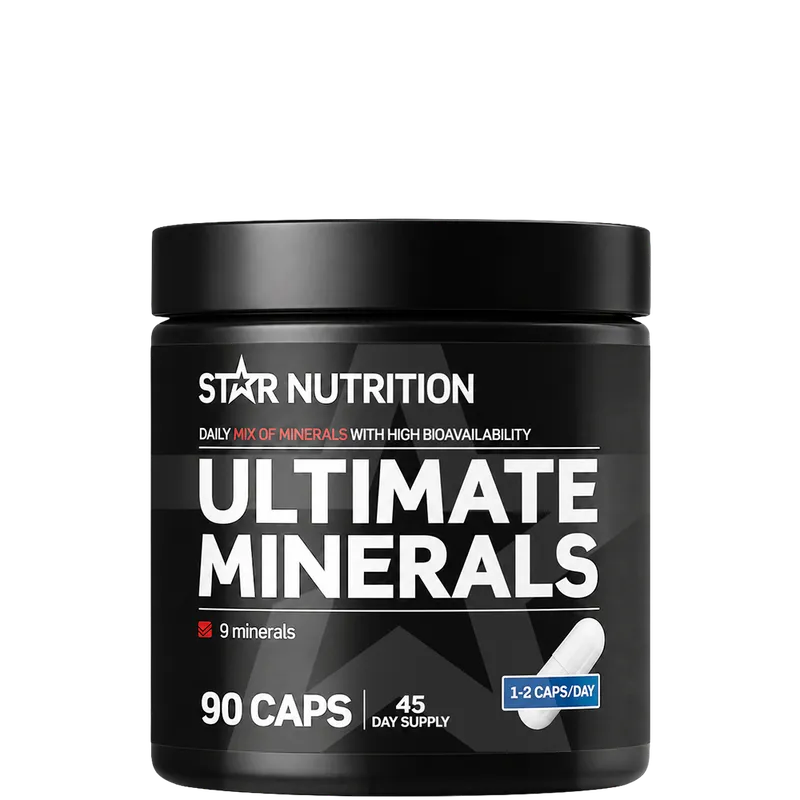 Ultimate Minerals Mineraltillskott 90 kapslar