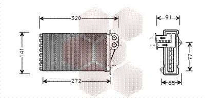 Värmepaket VAN WEZEL 40006356