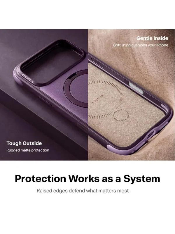 Torras Ostand Q3 Rugg - purple - iPhone 18 Pro Max