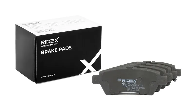Bromsbelägg RIDEX 402B0648
