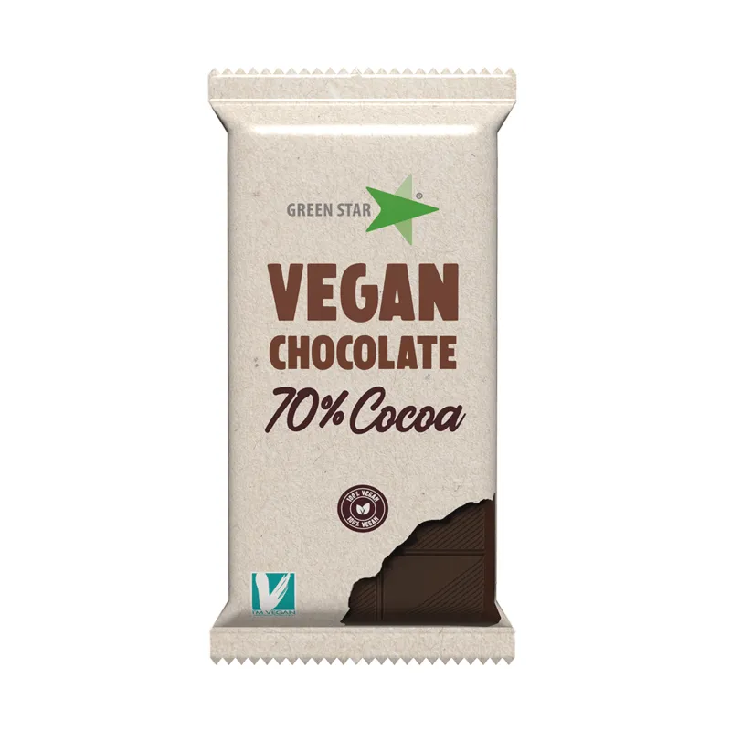 Green Star Vegan Choklad 70% 90 g