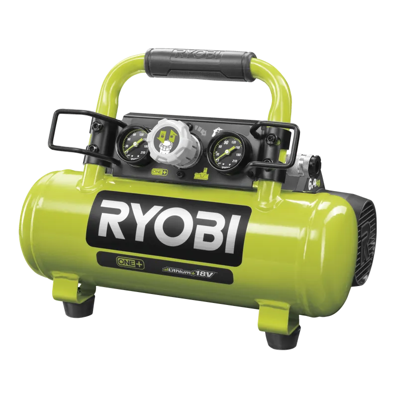 Ryobi ONE+ R18AC-0 Kompressor utan batteri och laddare